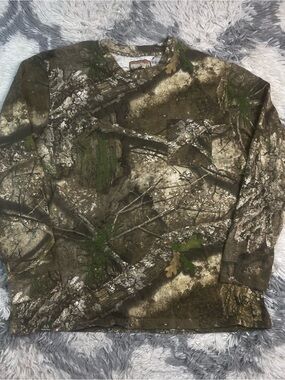 Vintage Y2K Realtree Camo Hunting Sweatshirt Men’s Size XL